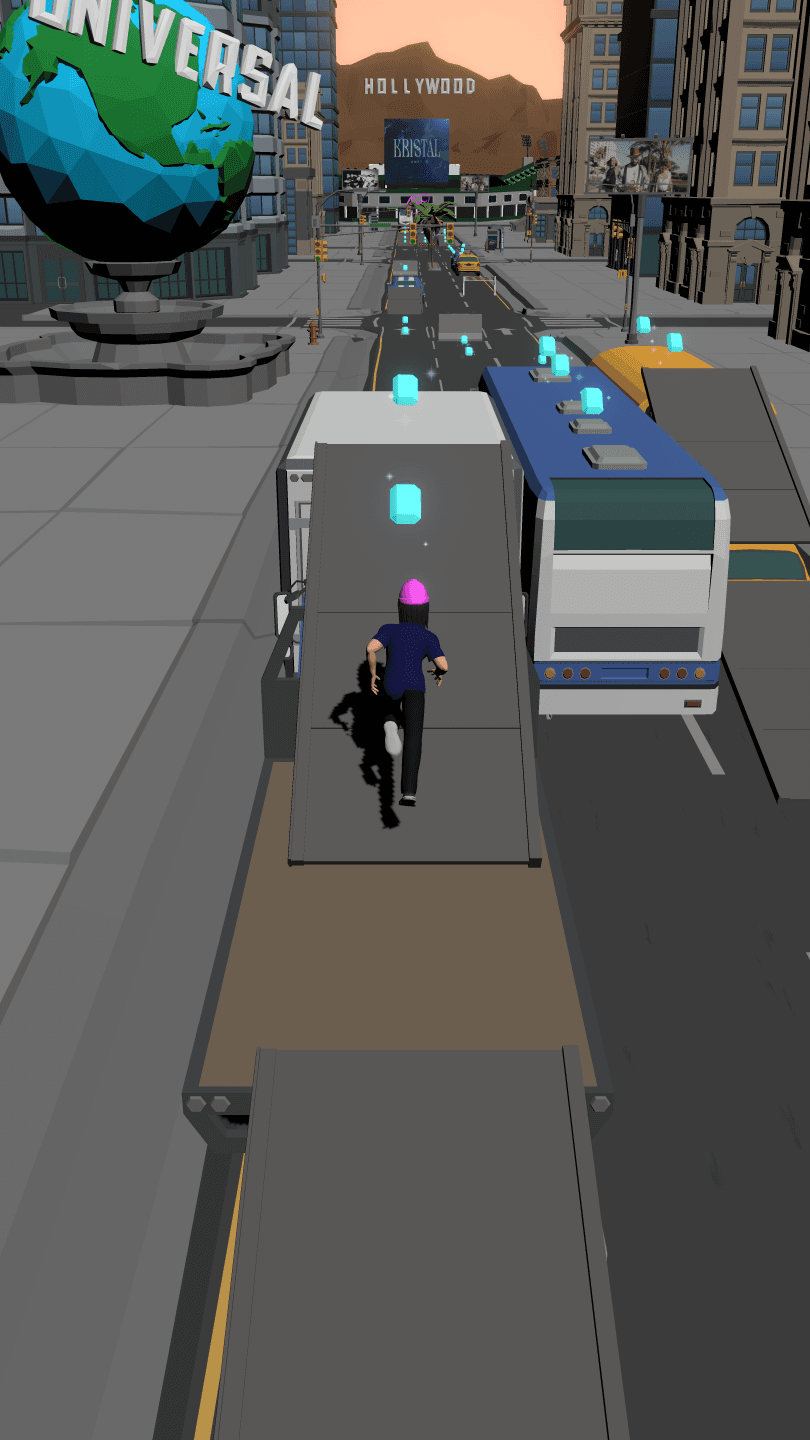 Kristal – Experiencia Interactiva Estilo Runner screenshot